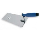 Stainless bucket trowel  130mm rubber handle